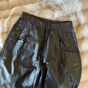 Vintage Leather Pants